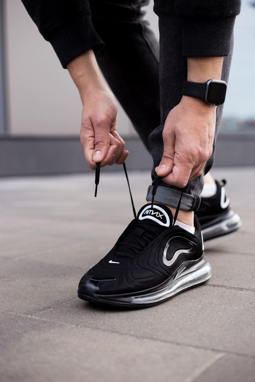Nike Air Max 720 Black White v2