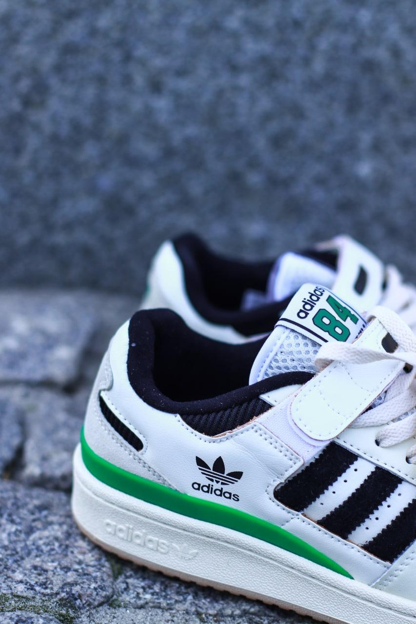 Adidas Forum 84 Low Beige Green Black