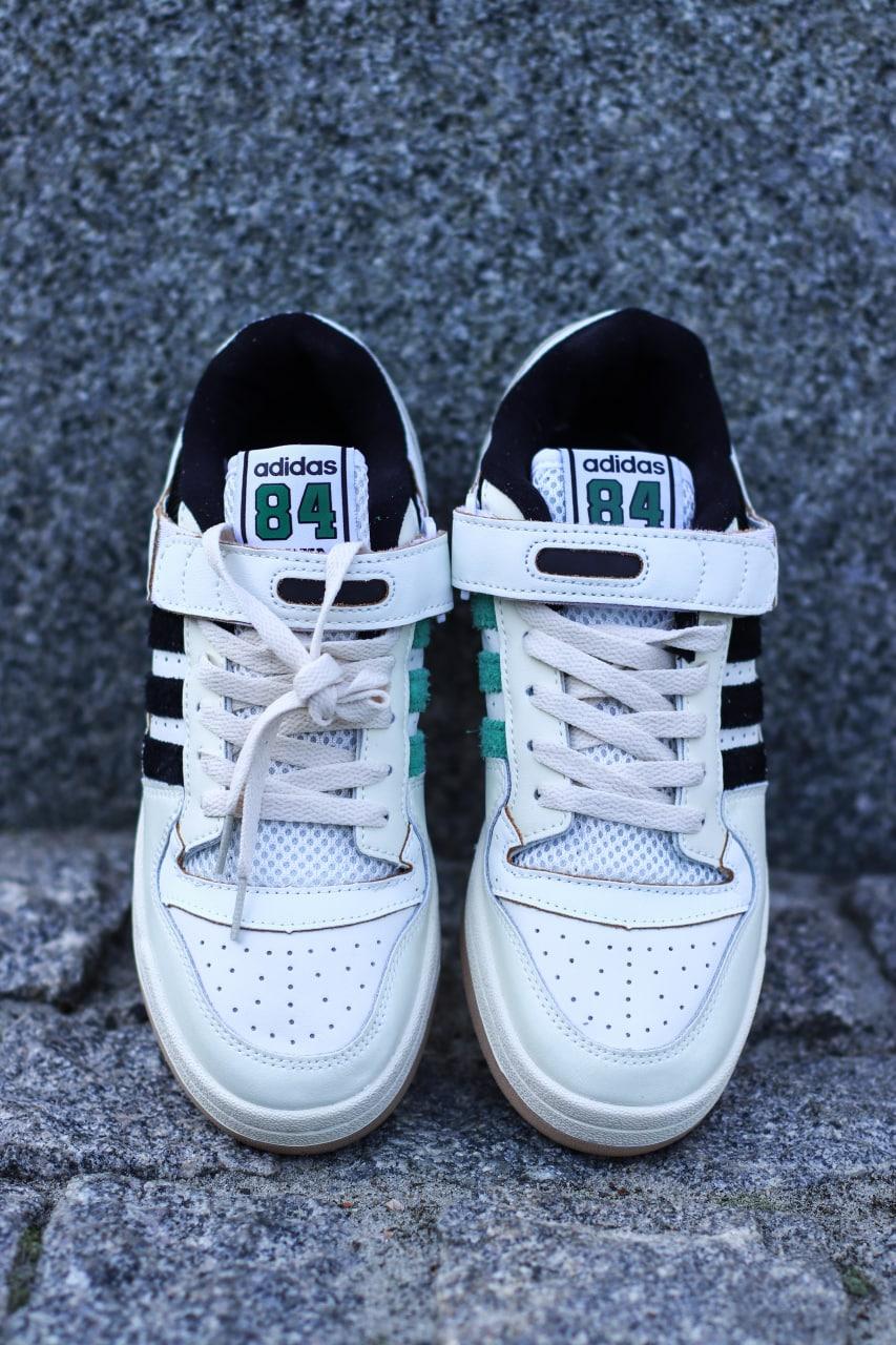 Adidas Forum 84 Low Beige Green Black