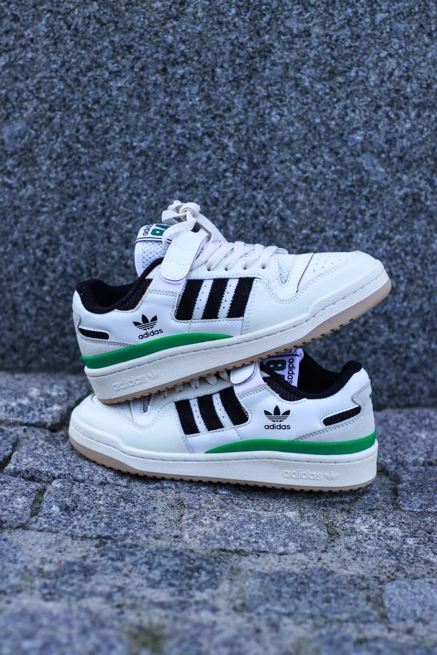 Adidas Forum 84 Low Beige Green Black