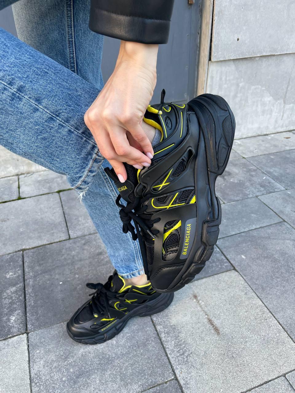 Balenciaga Track Black Yellow
