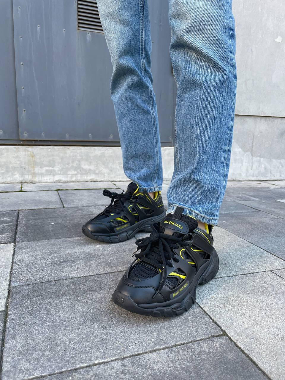 Balenciaga Track Black Yellow