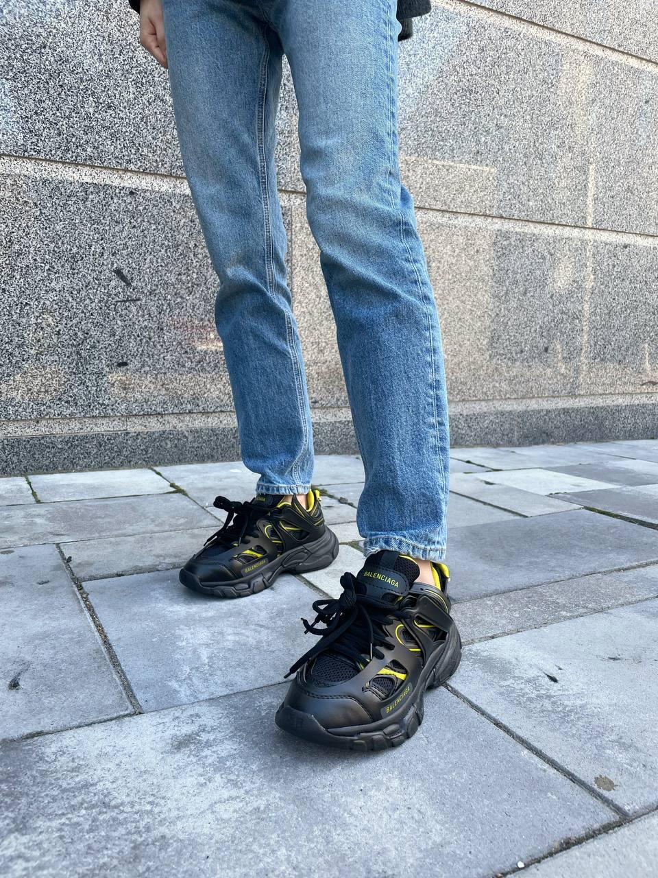 Balenciaga Track Black Yellow