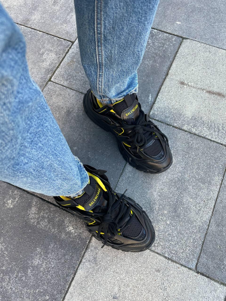 Balenciaga Track Black Yellow