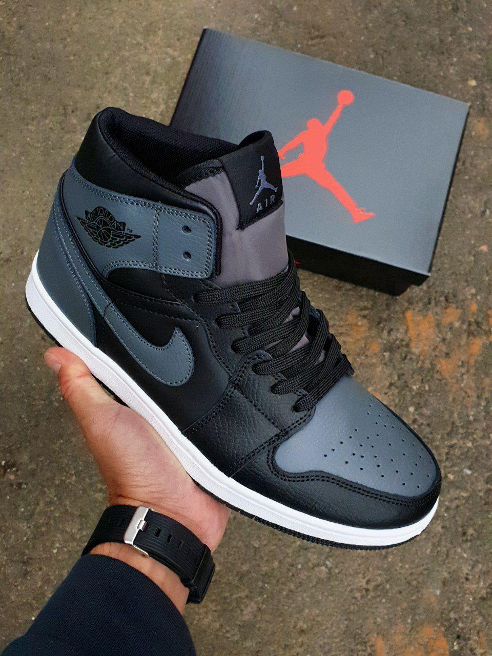 Nike Air Jordan 1 Retro High Black Grey 2.0