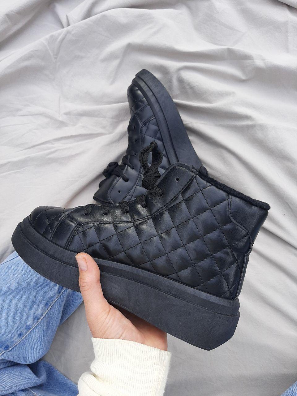 Shoes High Black Wintet