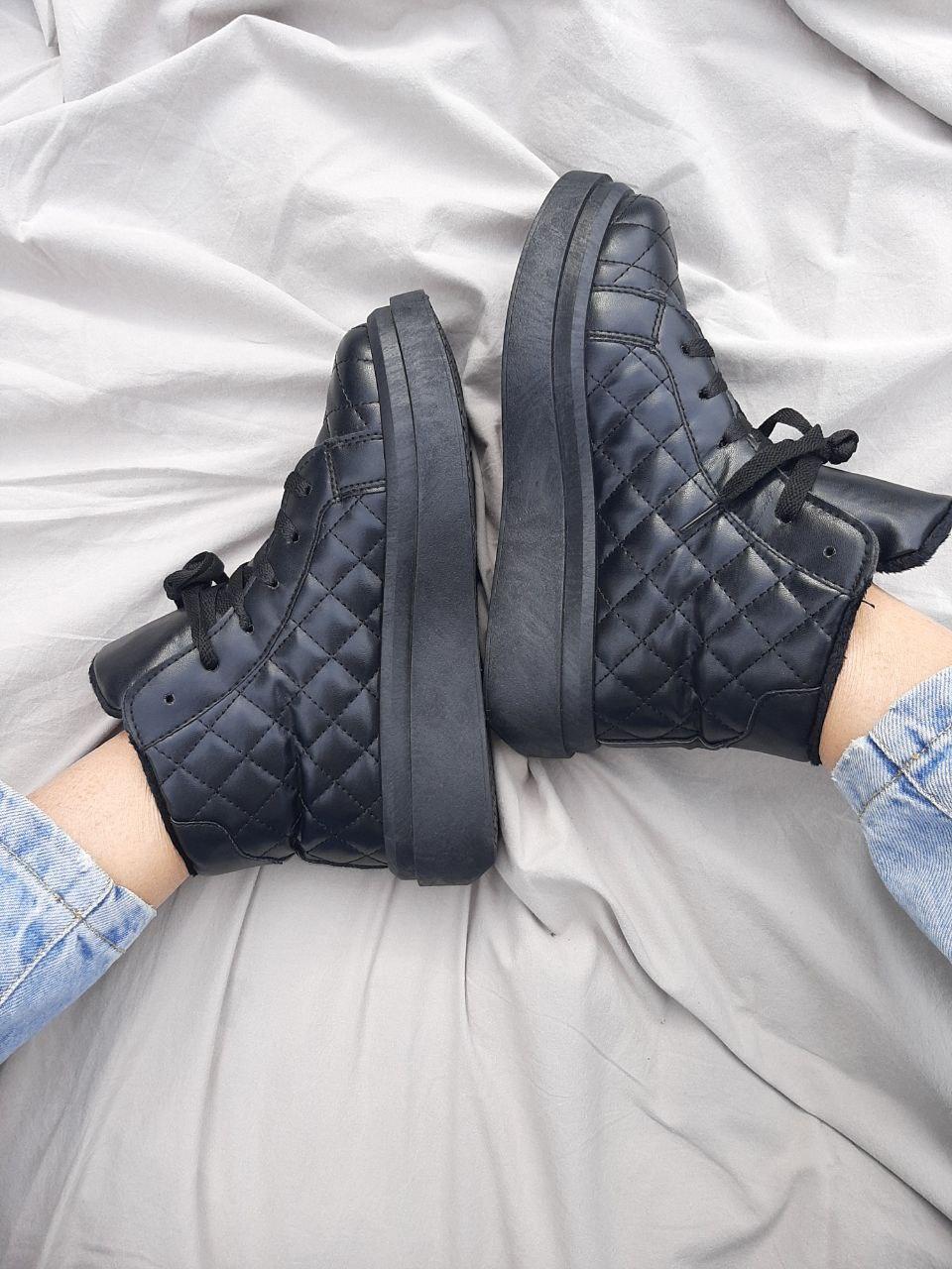 Shoes High Black Wintet