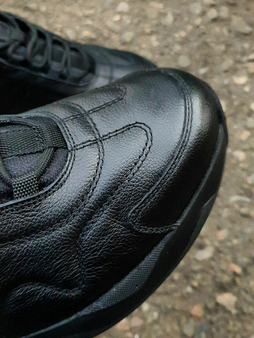 Mida Demi Leather Black