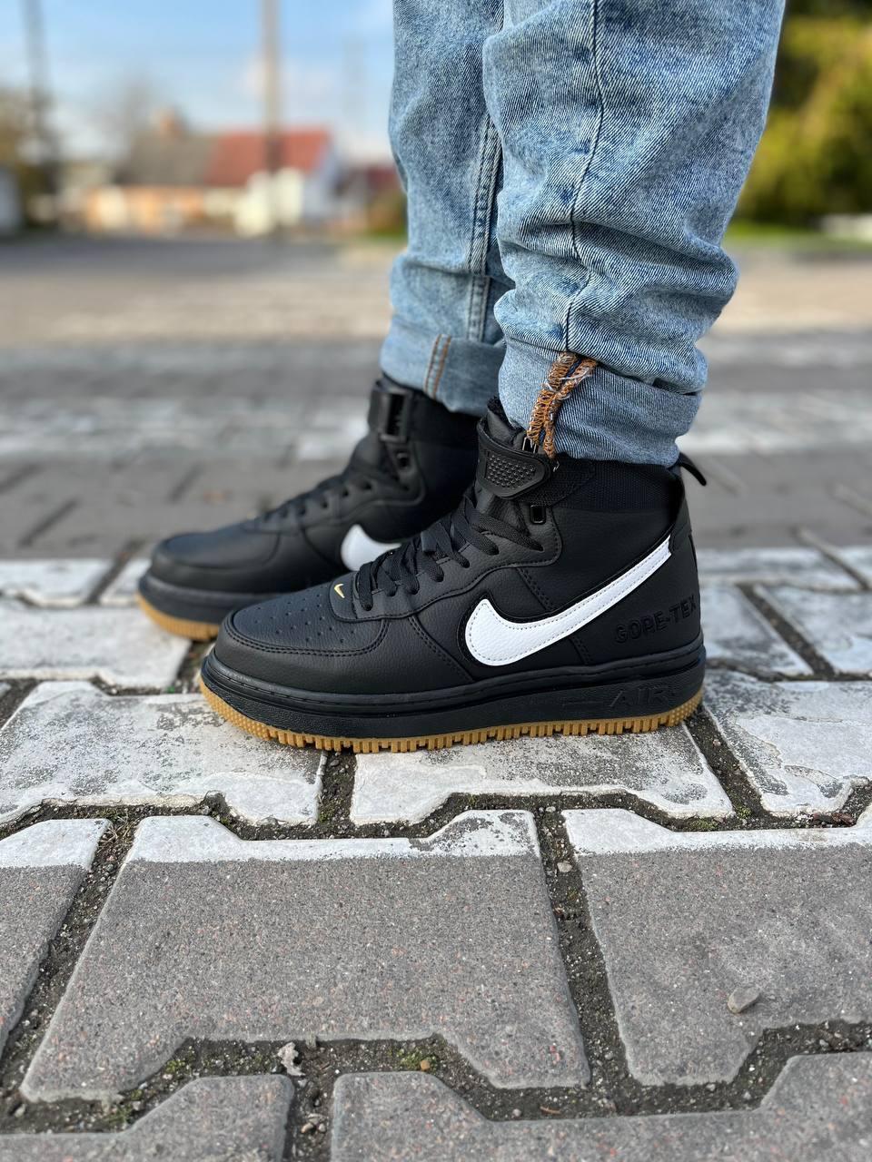 Nike Air Force Gore-Tex Black White