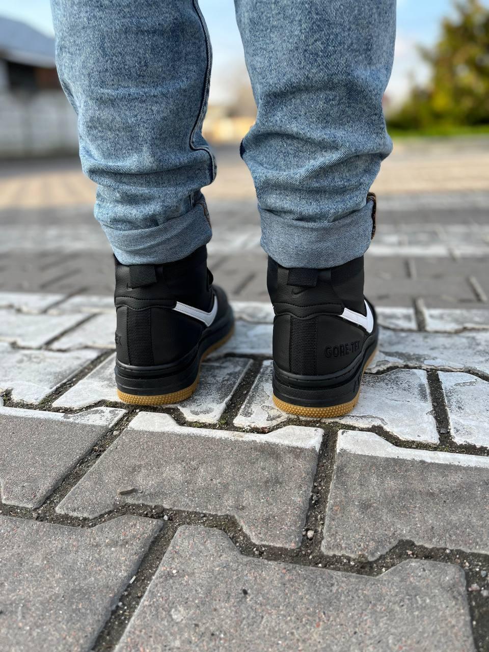 Nike Air Force Gore-Tex Black White