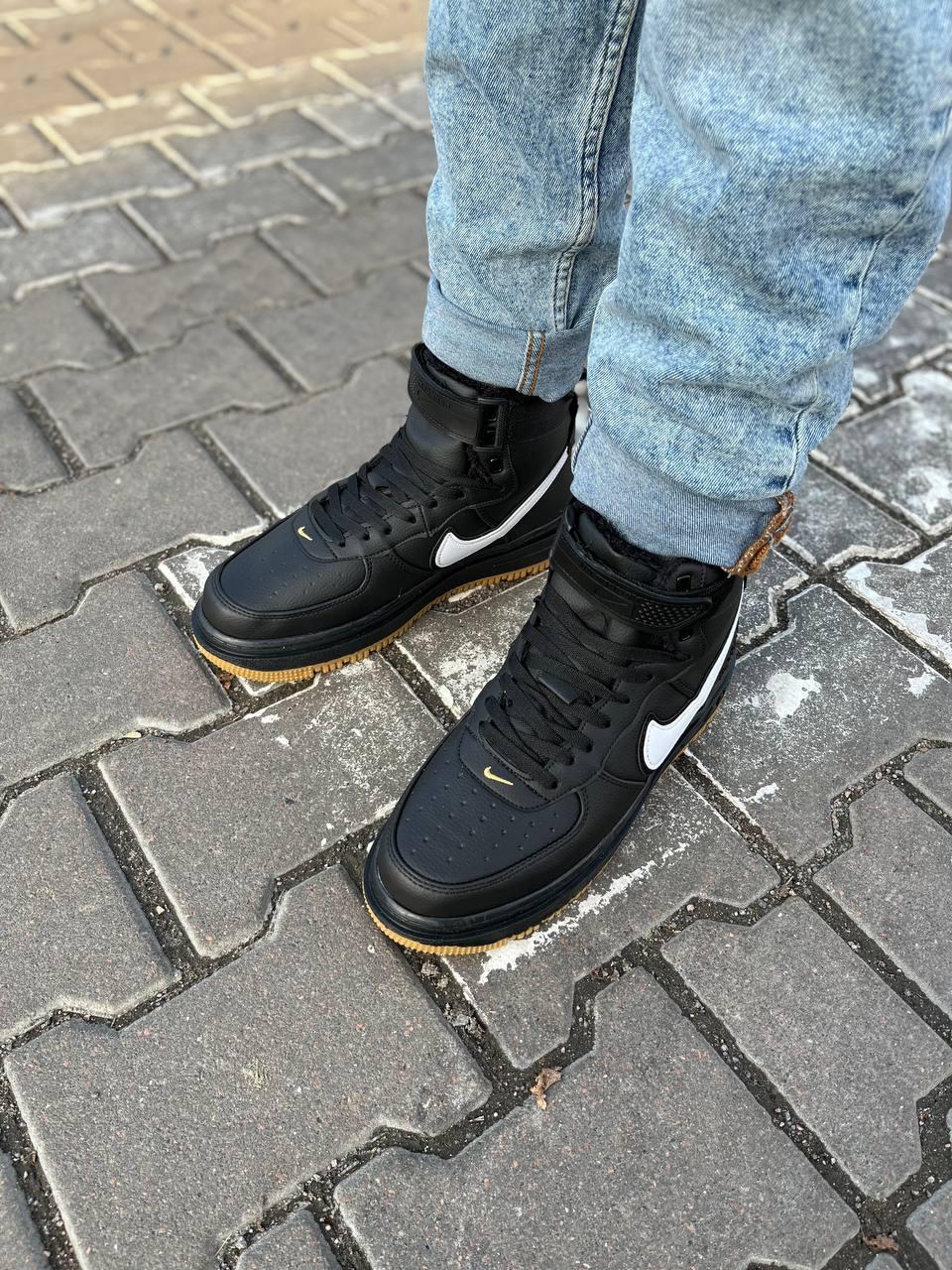 Nike Air Force Gore-Tex Black White