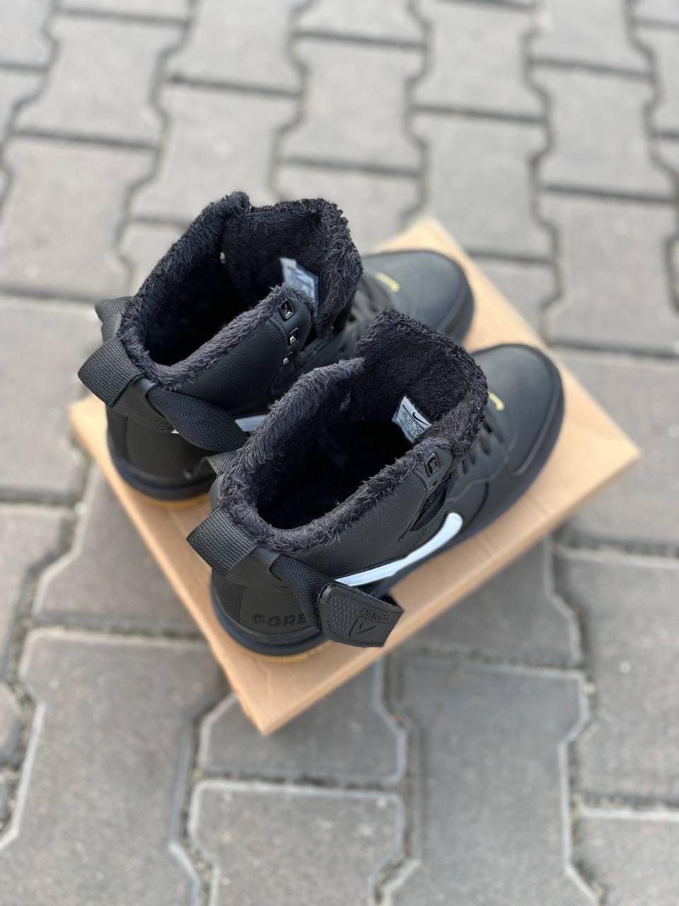 Nike Air Force Gore-Tex Black White