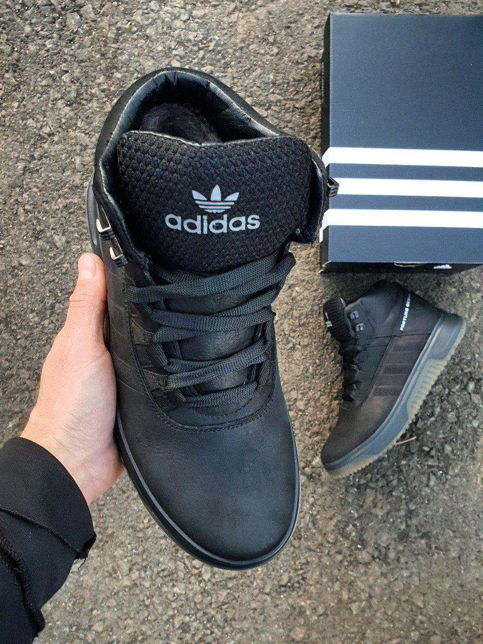 Adidas Posturo Design Boots Winter Leather Black