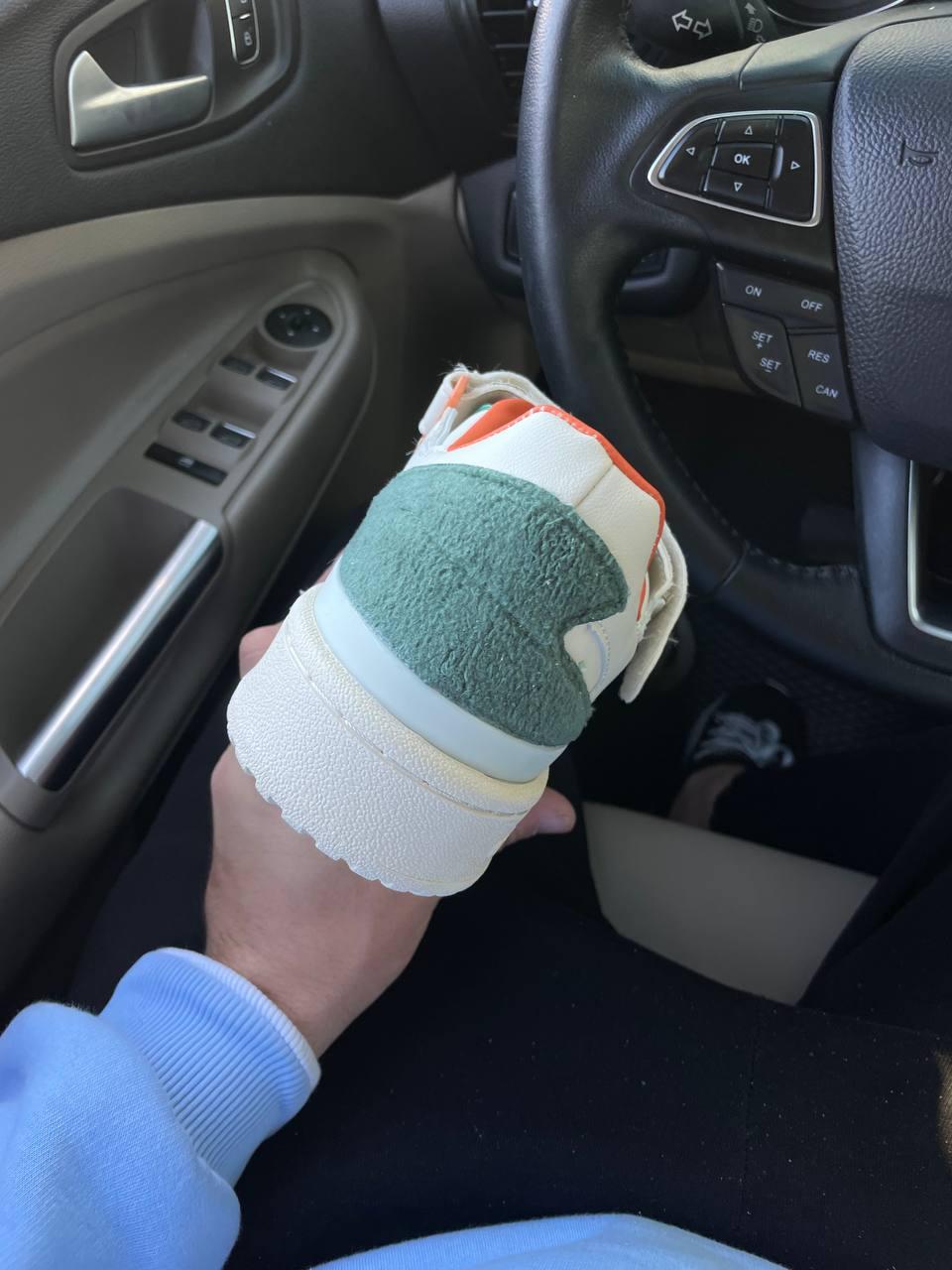 Adidas Forum White Green v2