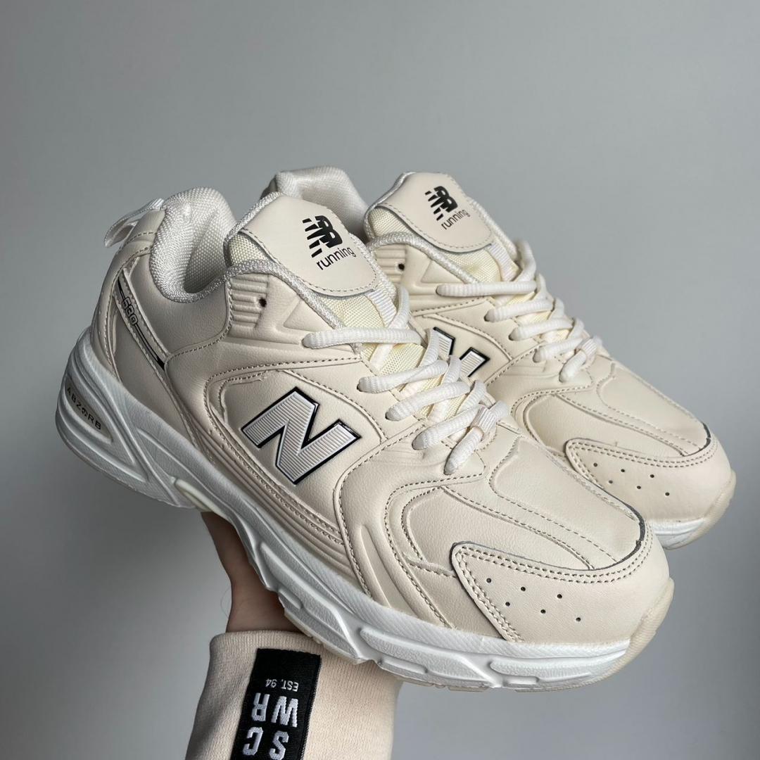 New Balance 530 Beige Leather