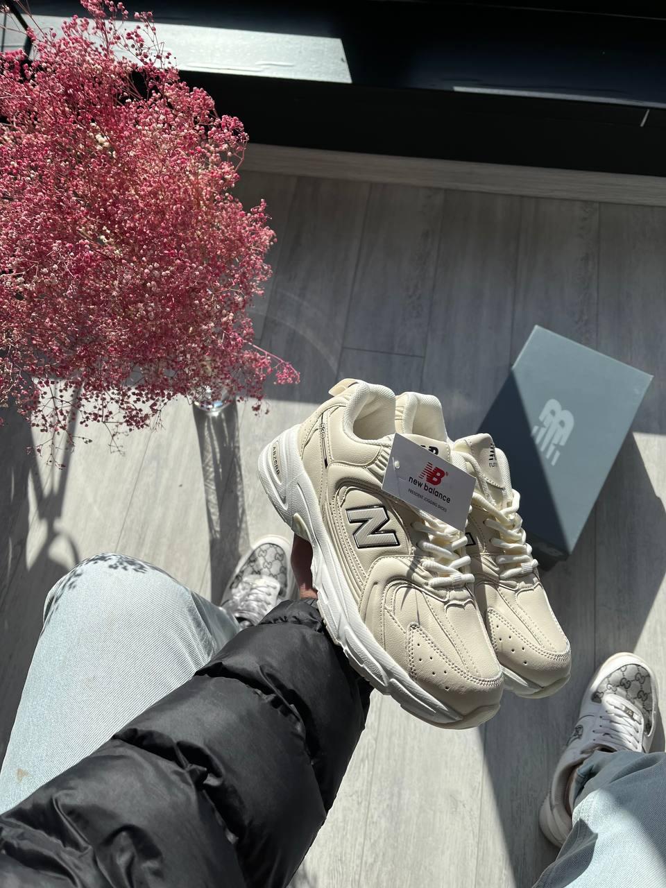 New Balance 530 Beige Leather