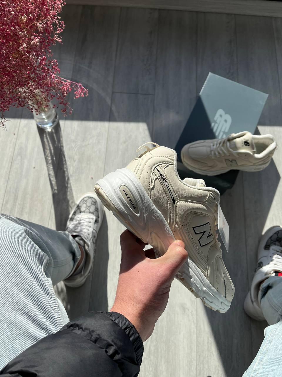 New Balance 530 Beige Leather
