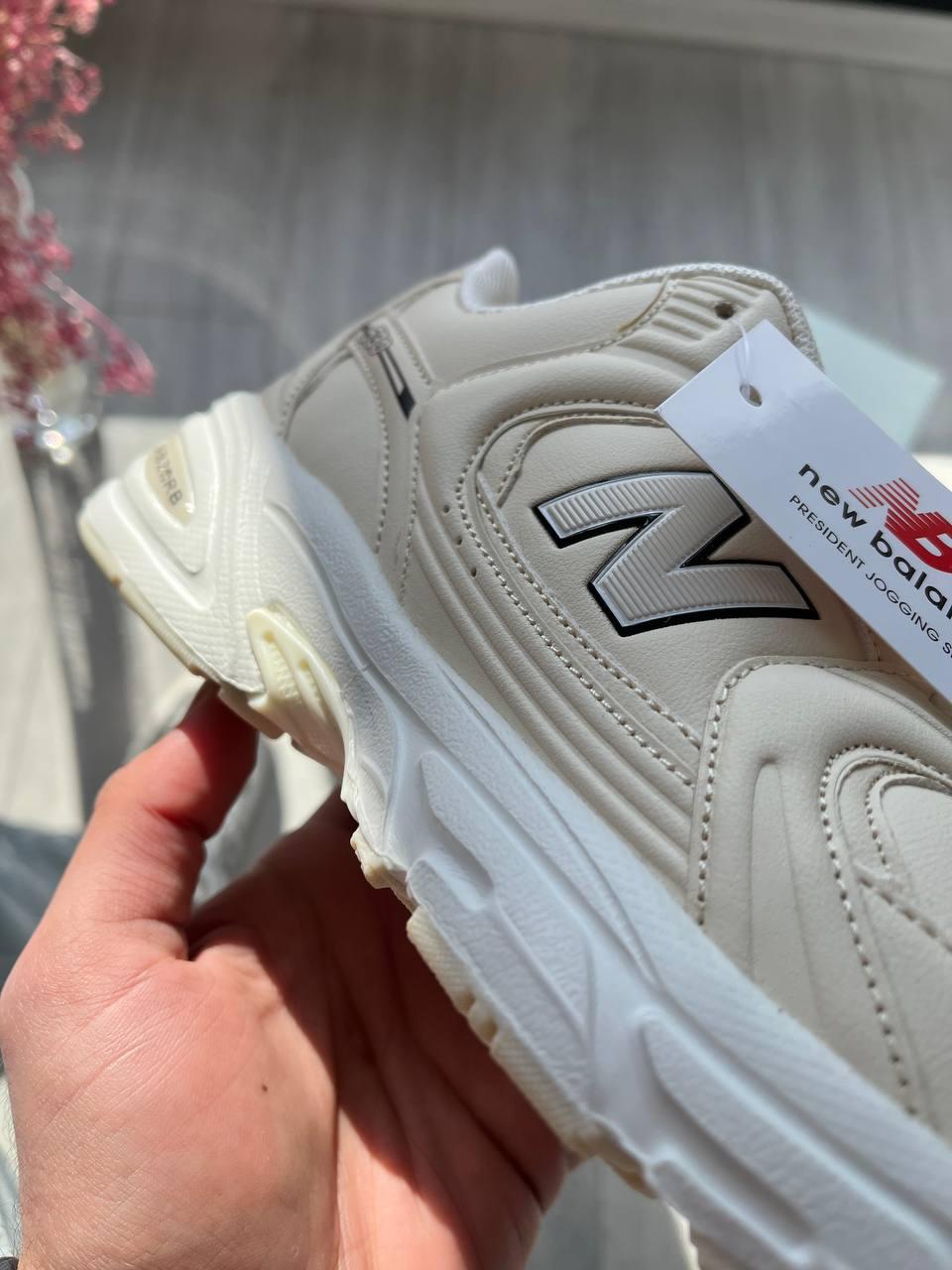 New Balance 530 Beige Leather