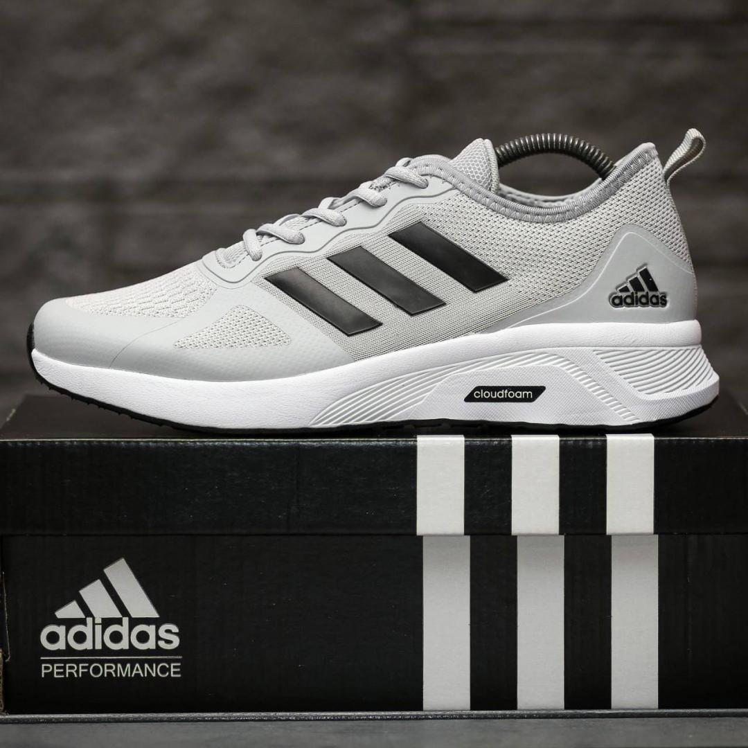 Adidas Cloudfoam Grey Black