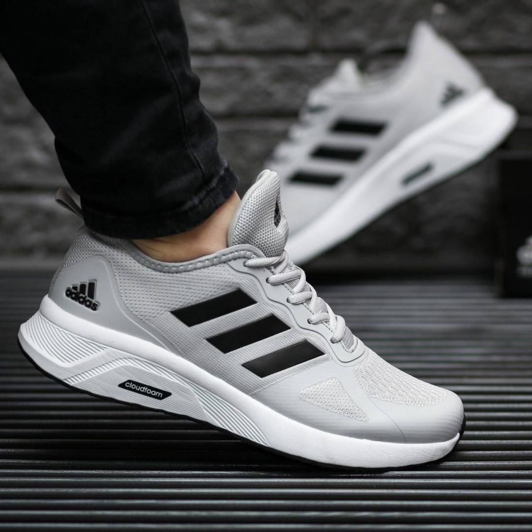 Adidas Cloudfoam Grey Black