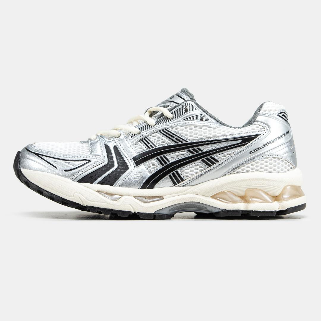 Asics Gel-Kayano 14 White Silver Black