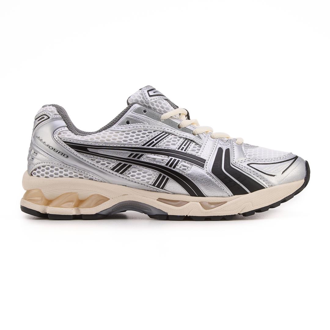 Asics Gel-Kayano 14 White Silver Black