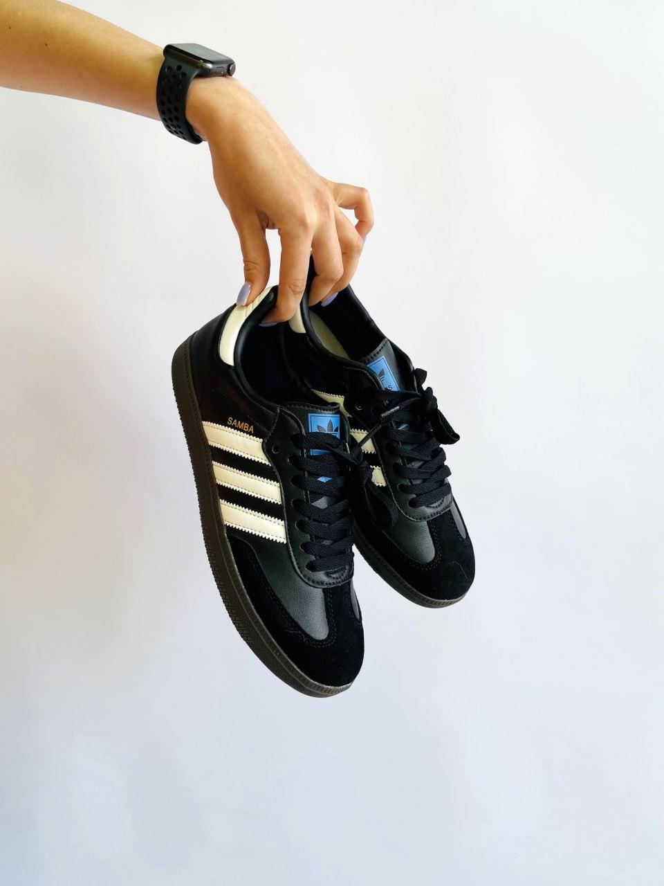 Adidas Samba Black White