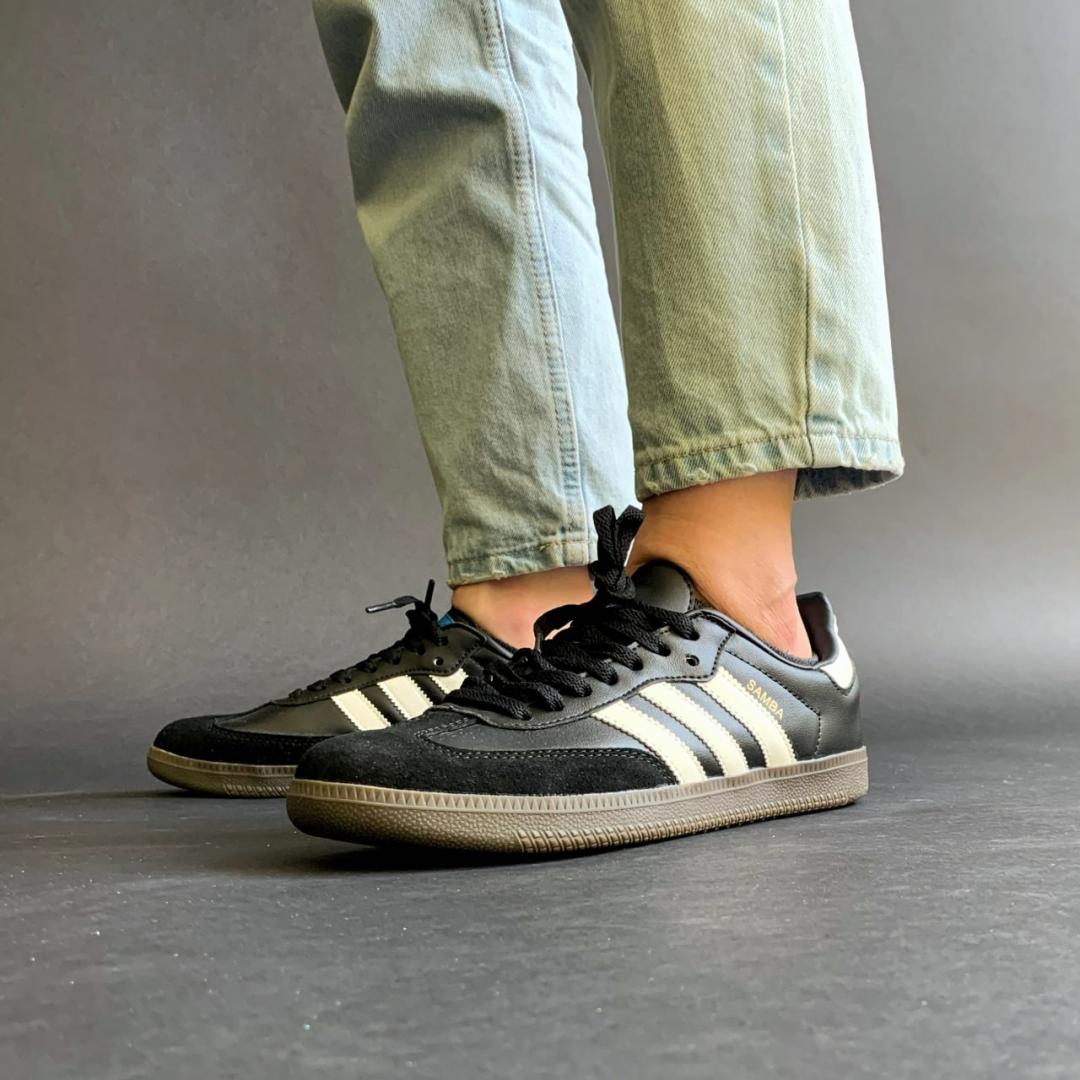 Adidas Samba Black White