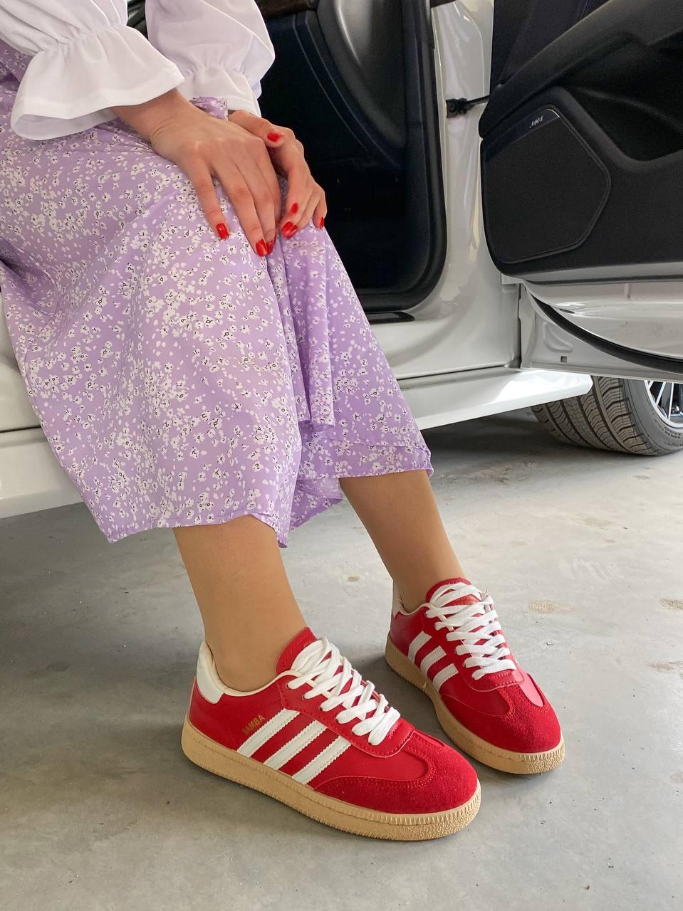 Adidas Samba Red White