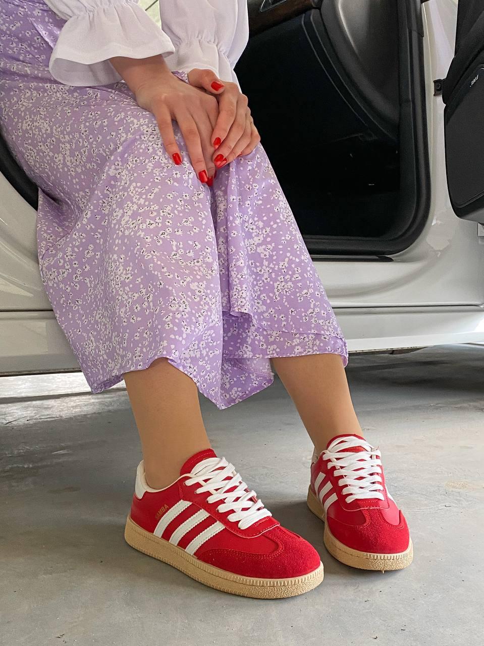 Adidas Samba Red White