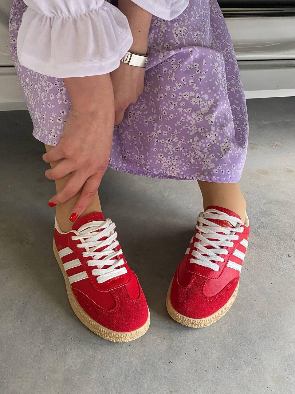 Adidas Samba Red White