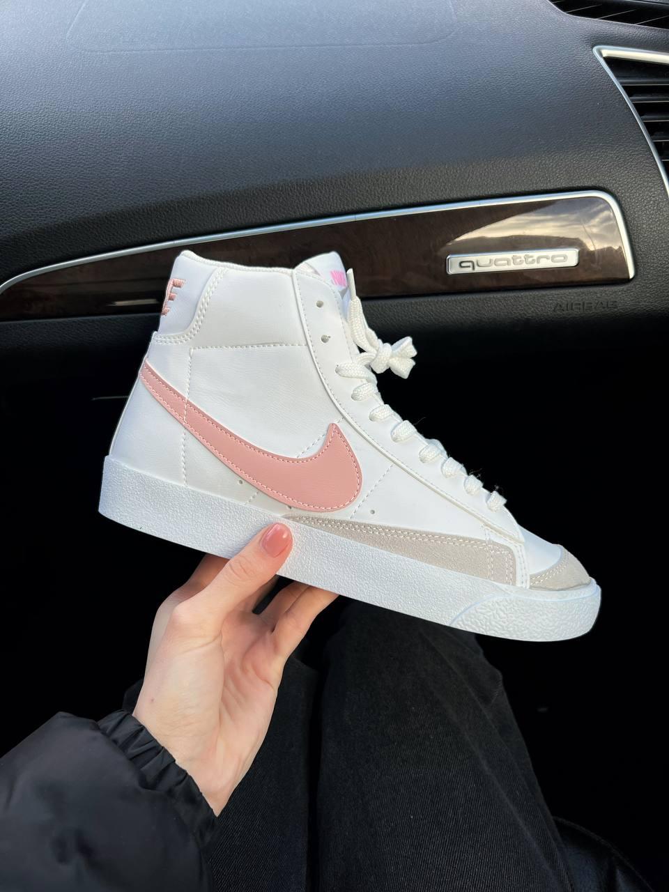 Nike Blazer Mid Pink White