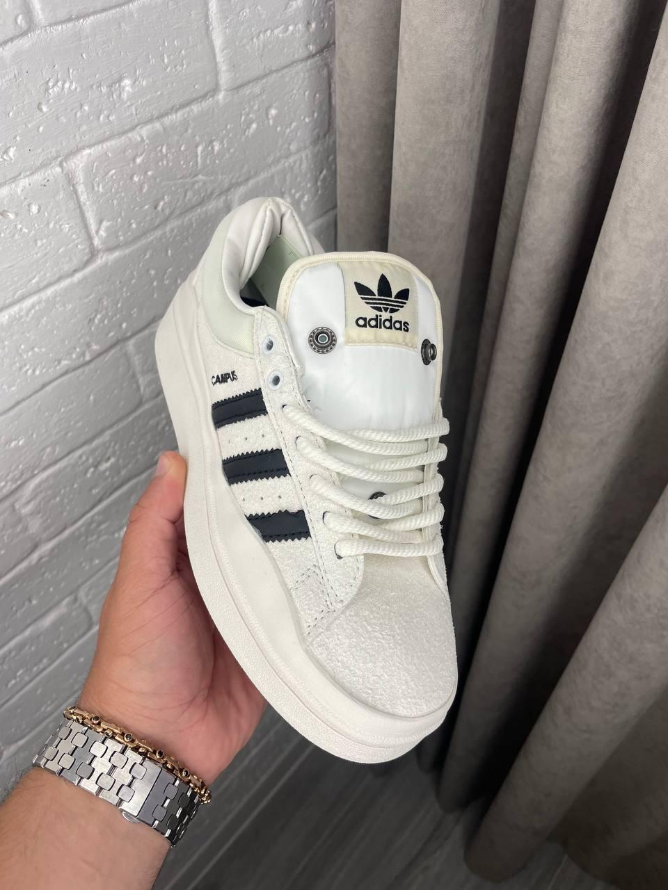 Adidas Campus x Bad Banny White Black