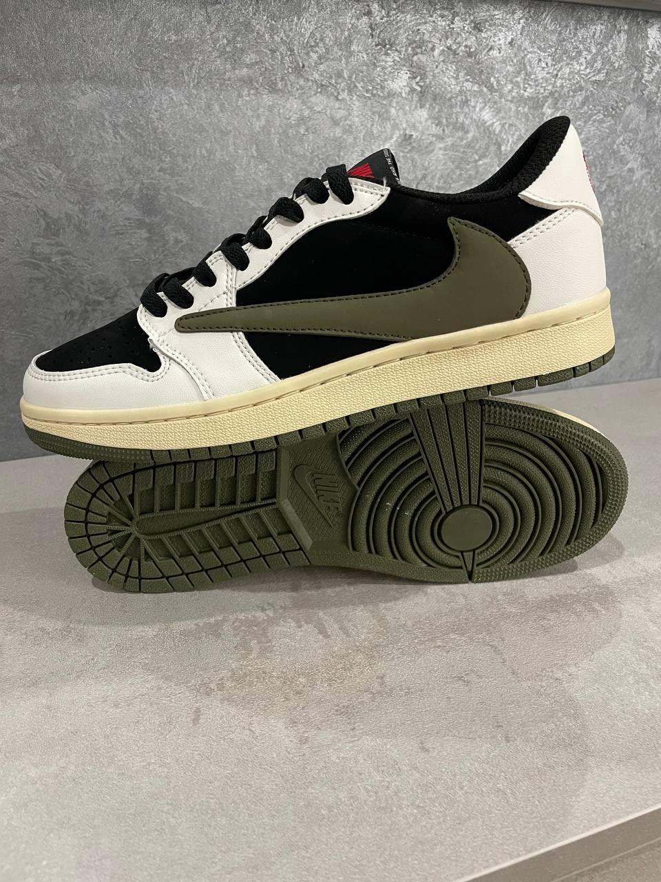 Travis Scott x Air Jordan 1 Low Olive