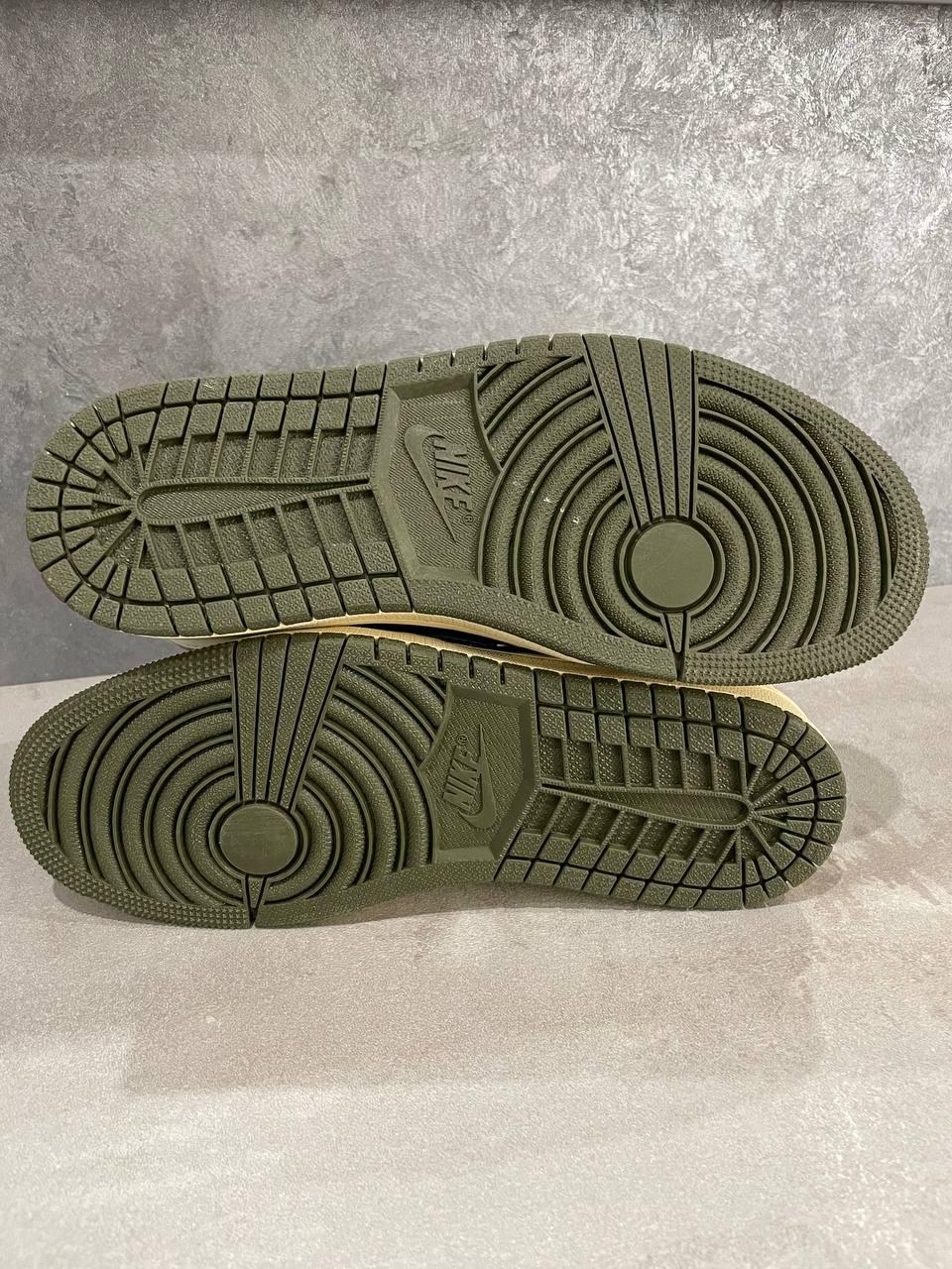 Travis Scott x Air Jordan 1 Low Olive