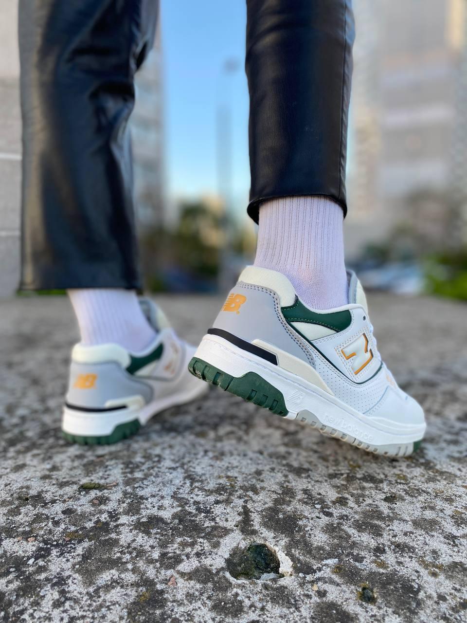 New Balance 550 White Nightwatch Green BB550PWC