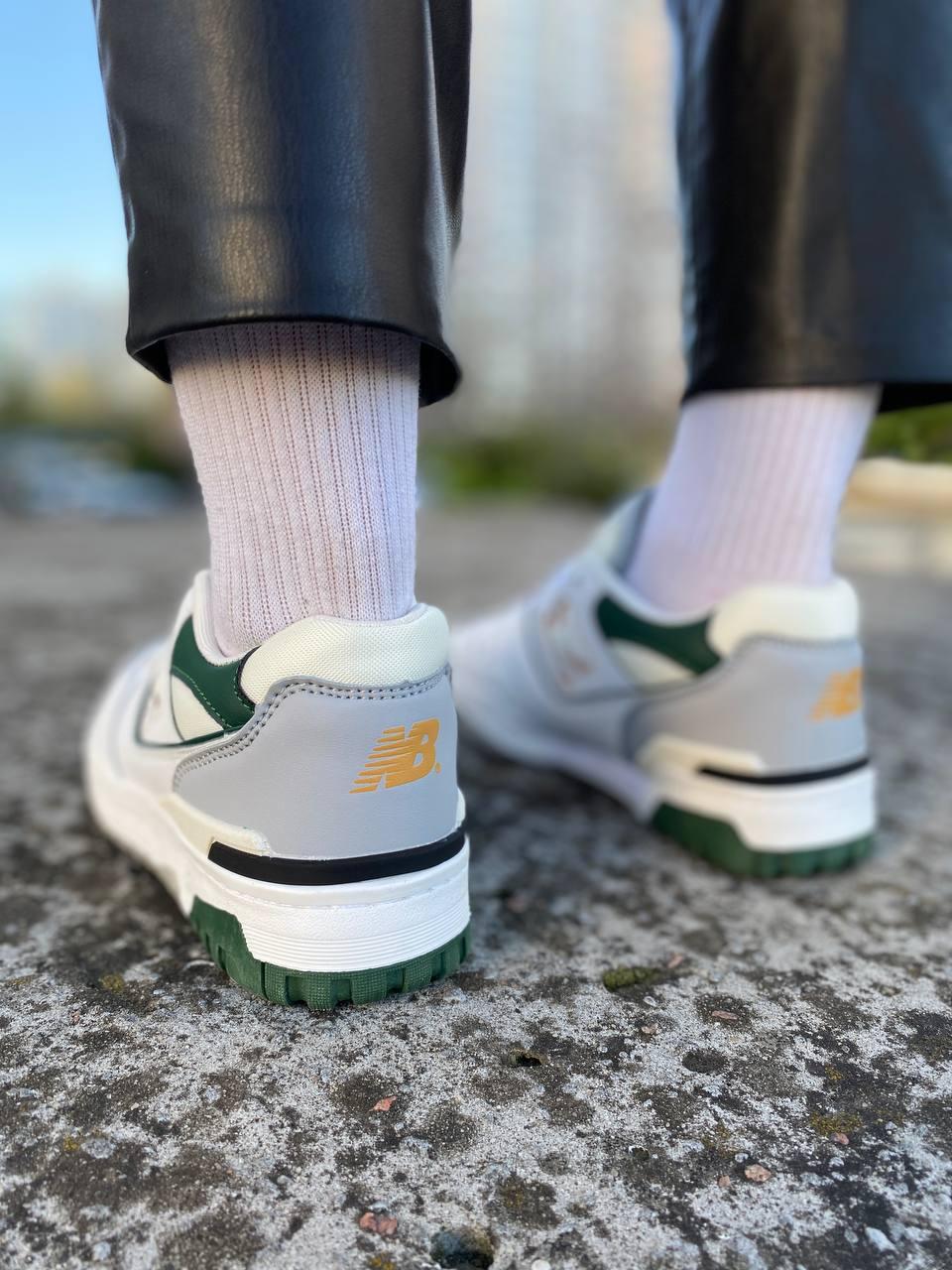 New Balance 550 White Nightwatch Green BB550PWC