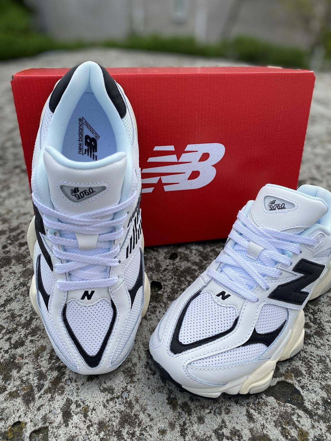 New Balance 9060 White Black U9060AAB