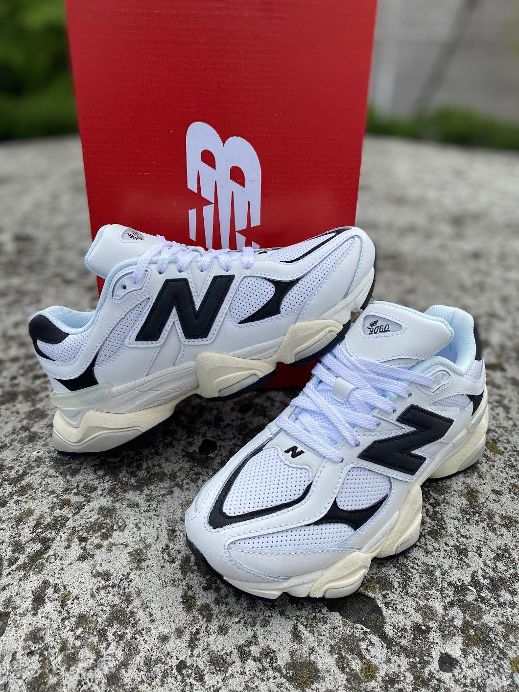 New Balance 9060 White Black U9060AAB