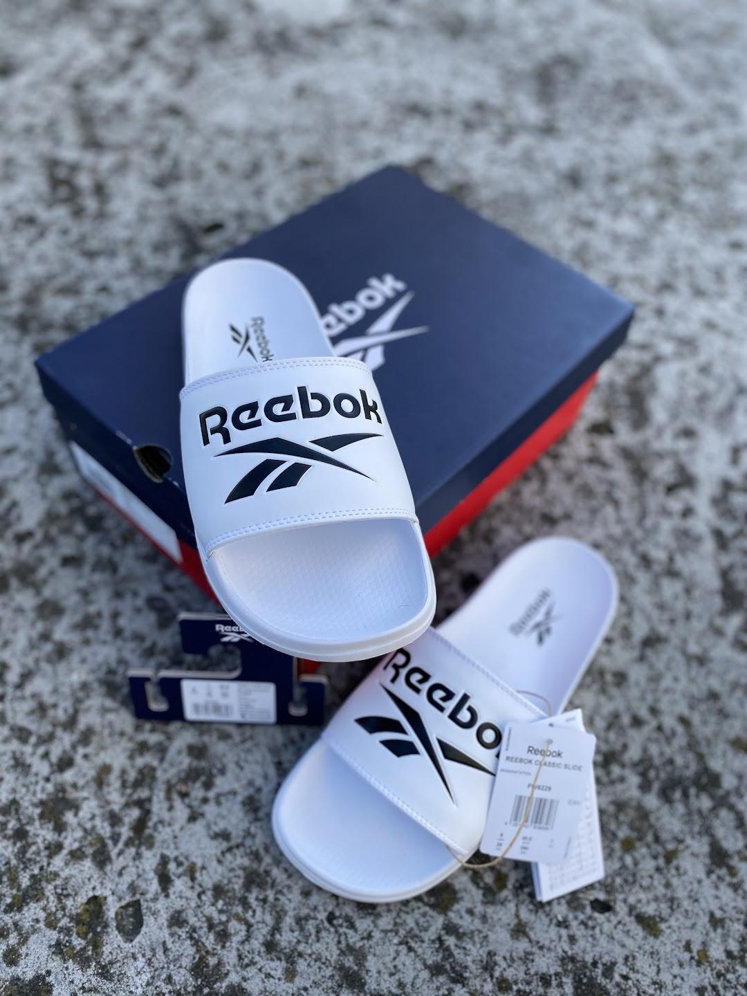 Reebok Classic Slide White Black FW6229