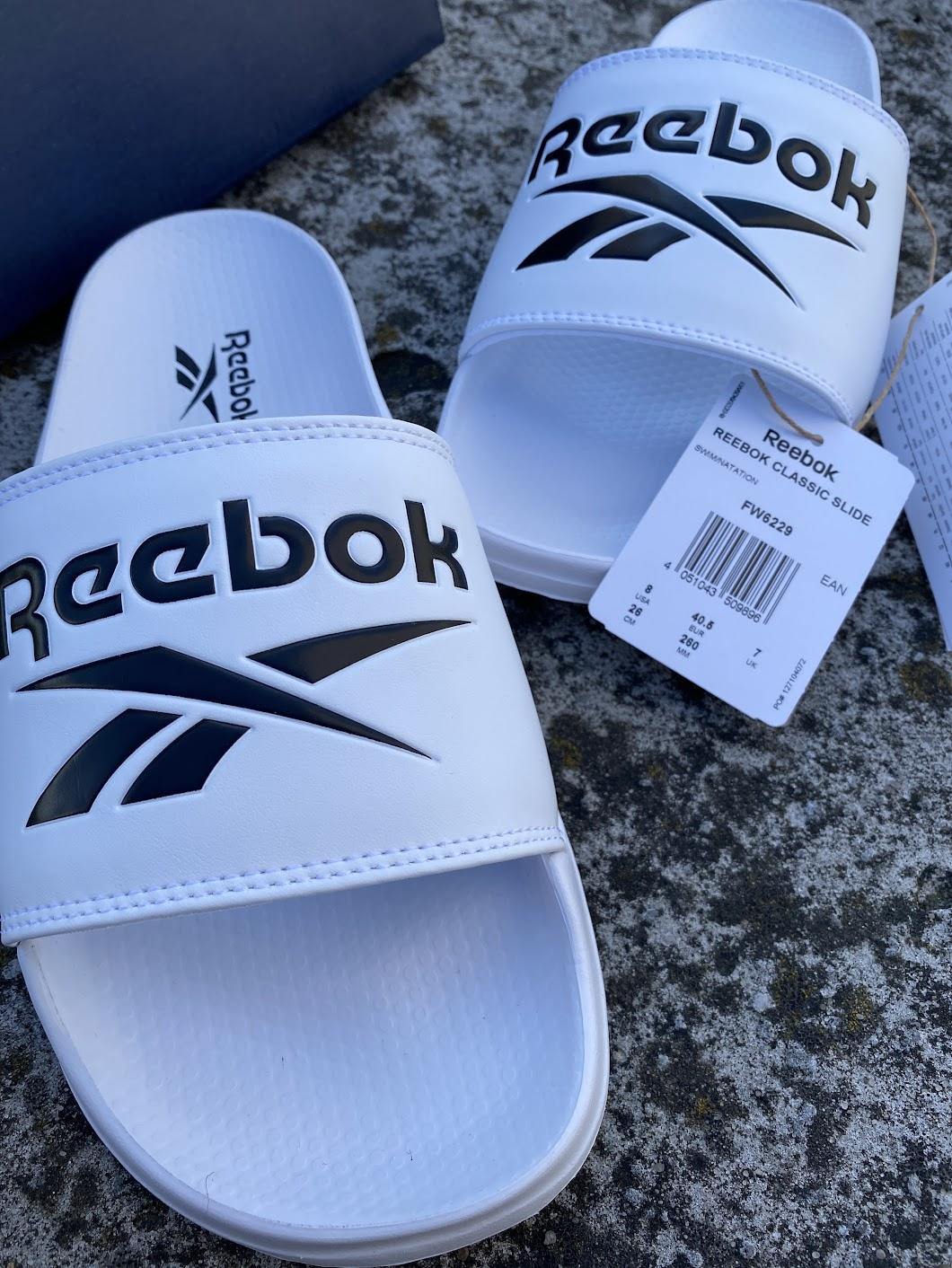 Reebok Classic Slide White Black FW6229