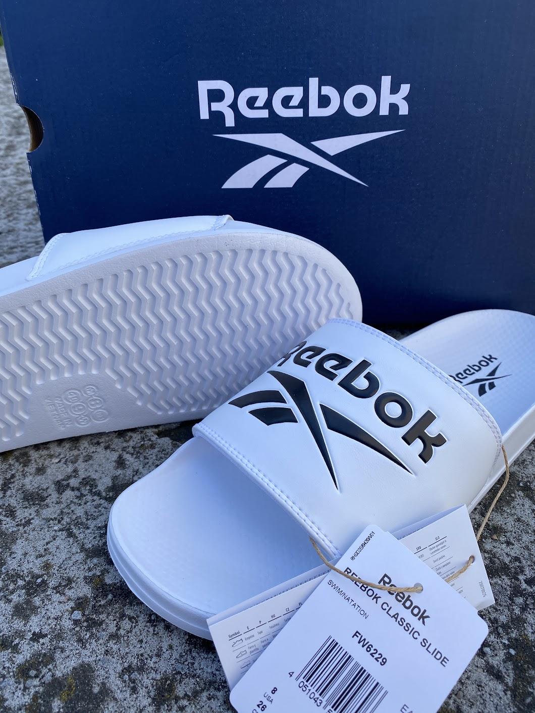 Reebok Classic Slide White Black FW6229