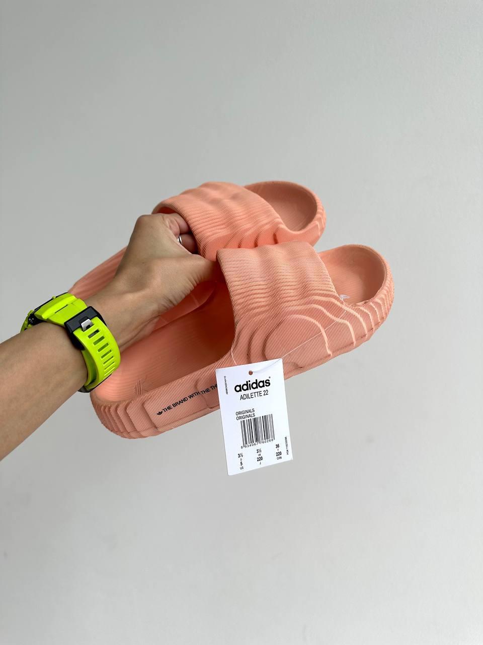 Adidas Adilette Peach Slides