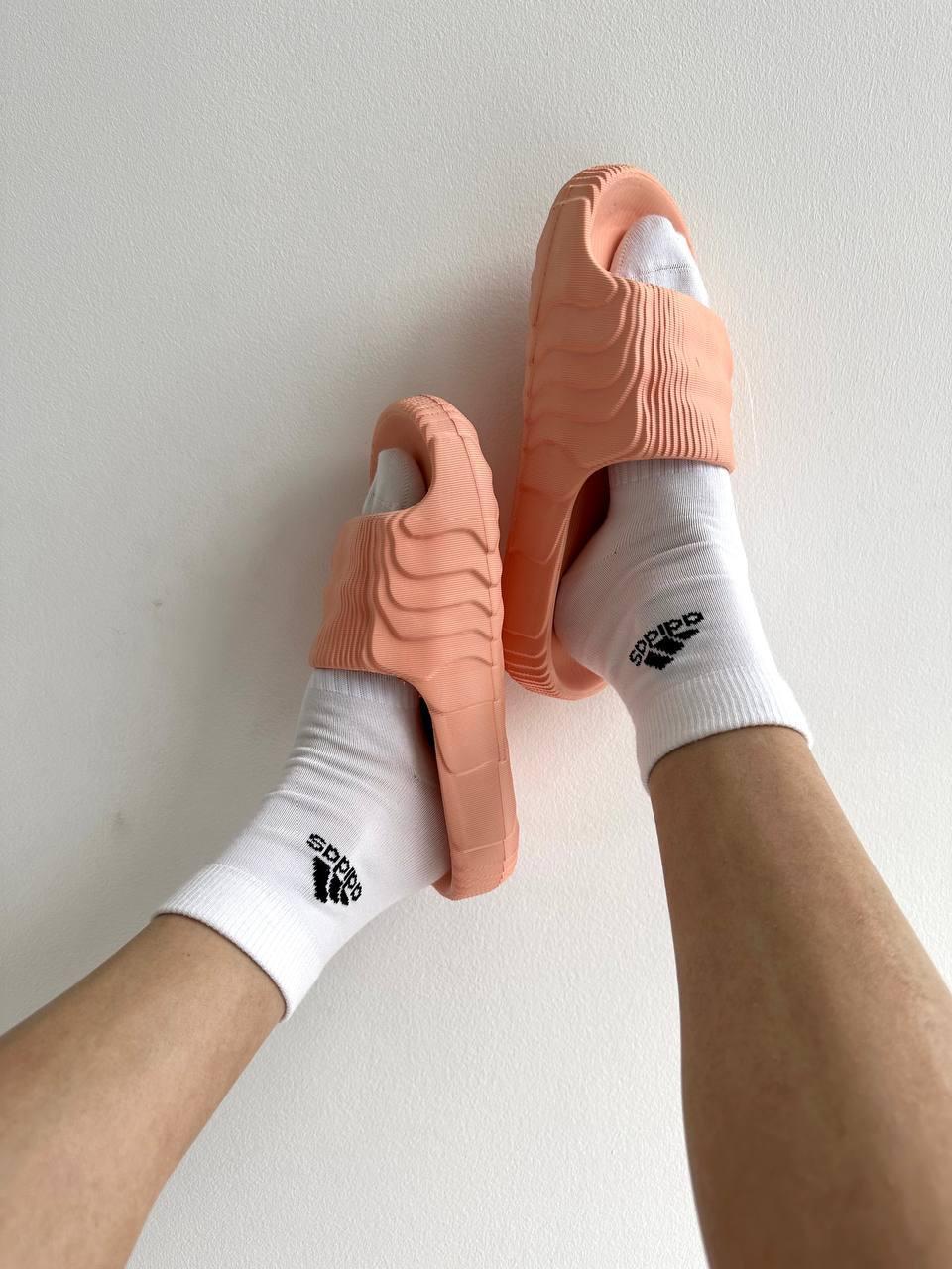Adidas Adilette Peach Slides