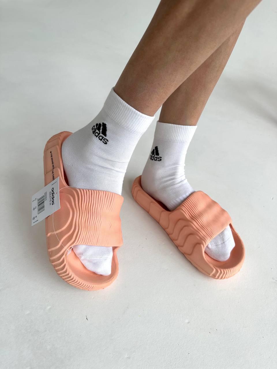 Adidas Adilette Peach Slides