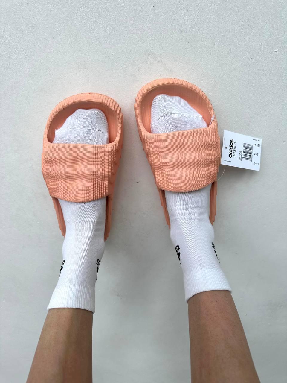 Adidas Adilette Peach Slides
