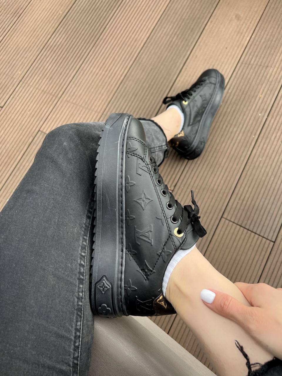 Louis Vuitton Time Out Full Black
