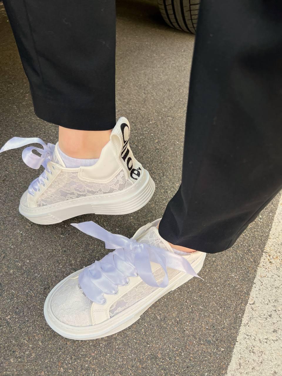 Chloe Lauren Sneakers White