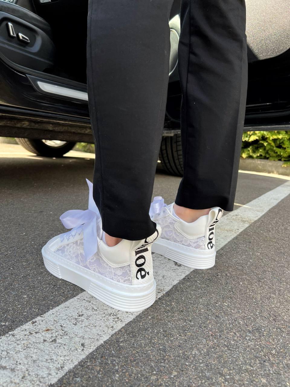 Chloe Lauren Sneakers White