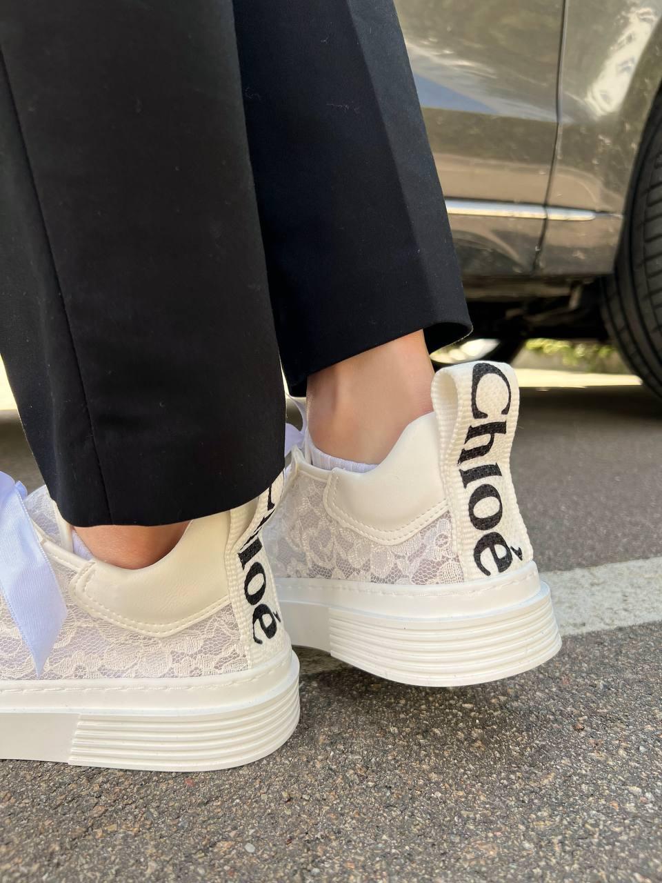 Chloe Lauren Sneakers White
